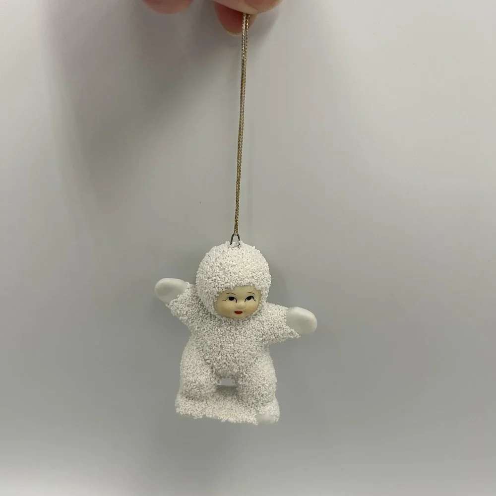 Vintage Christmas Snowbabies Hand Painted Face 3